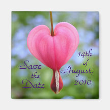 Devotion Save the Date Square Magnet