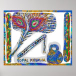 Devotion to Gopal Krishna posters