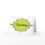 Devotional Gathering Invitation cards