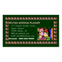 DEVYANI Wedding Planner - Change your text Business Card Templates