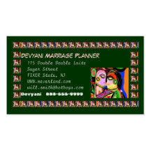DEVYANI Wedding Planner - Change your text Business Cards