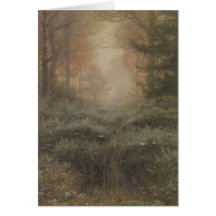 Dew-Drenched Furze by John Everett Millais Card