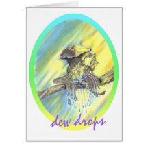 dew drops card