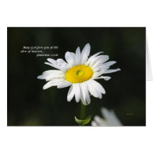 Dew of heaven greeting cards