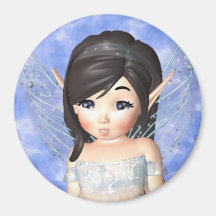 Dewdrop Faerie Magnet