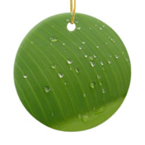 Dewey Banana Leaf 3 Christmas Ornaments