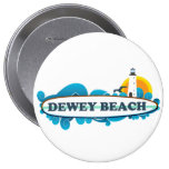 Dewey Beach. Pinback Button