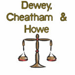 Dewey, Cheatham & Howe embroidered shirts