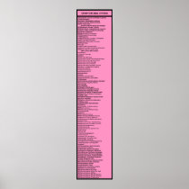 Dewey Decimal System: Hot Pink with Header