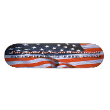 Dfran Bless America Skate Deck