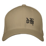 dH embroidered hats