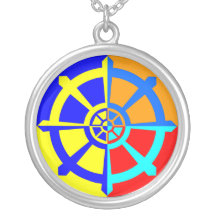 Dharma Wheel Necklace