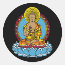 Dharmachakra Buddha Sticker