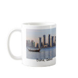 Dhow and Doha skyline mugs