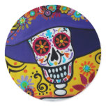 DIA DE LOS MUERTOS CATRINA stickers