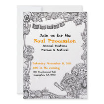 Dia de Los Muertos Event Invitation