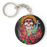 dia de los muertos keychains