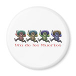 Dia de los Muertos Refrigerator Magnet