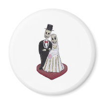 Dia de los Muertos Fridge Magnet