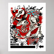 Dia De Los Muertos Poster