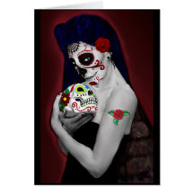 Dia los de Muertos Card