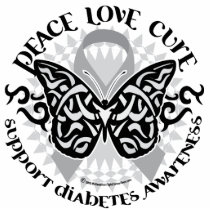 Diabetes Butterfly Tribal