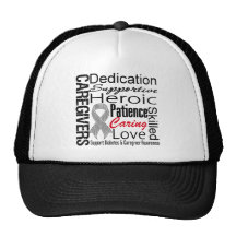 Diabetes Caregivers Collage Hats