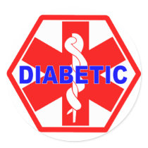 DIABETIC MEDICAL ID TAG