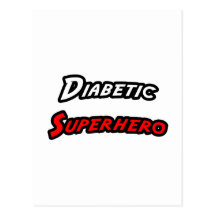 Diabetic Superhero Postcards
