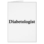 Diabetologist Greeting Card