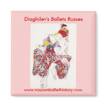 Diaghilev's Ballet Russes Magnet