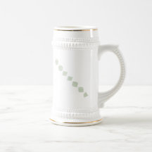 Diagonal Dice (Light) Mug