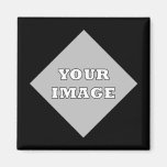 Diagonal Square Photo Frame Magnet