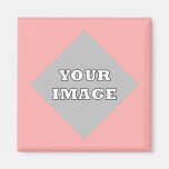 Diagonal Square Photo Frame Magnet