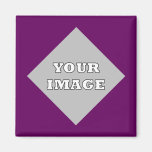 Diagonal Square Photo Frame Magnet