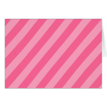 Diagonal Stripe cards