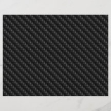 Diagonal Tightly Woven Carbon Fibre Texture Full Colour Flyer
