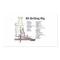 Diagram of an Oil Drilling Rig Tower