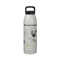 Diagram of the Anatomy of Bird Wings Drinking Bottle
