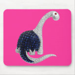 Diamond and Emerald Dinosaur mousepads