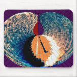 Diamond and Pyramid Petal Pattern V6 Mouse Mat