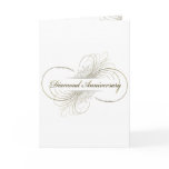 Diamond anniversary greeting card
