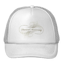 Diamond anniversary hats