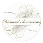 Diamond anniversary stickers