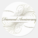 Diamond anniversary stickers