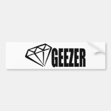 DIAMOND GEEZER BUMPER STICKER