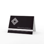 Diamond Groomsmen Card