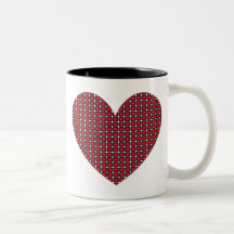 Diamond Heart Mug