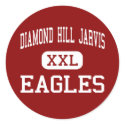 Diamond Hill Jarvis - Eagles - High - Fort Worth stickers