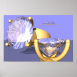 Diamond in 3D II (print)